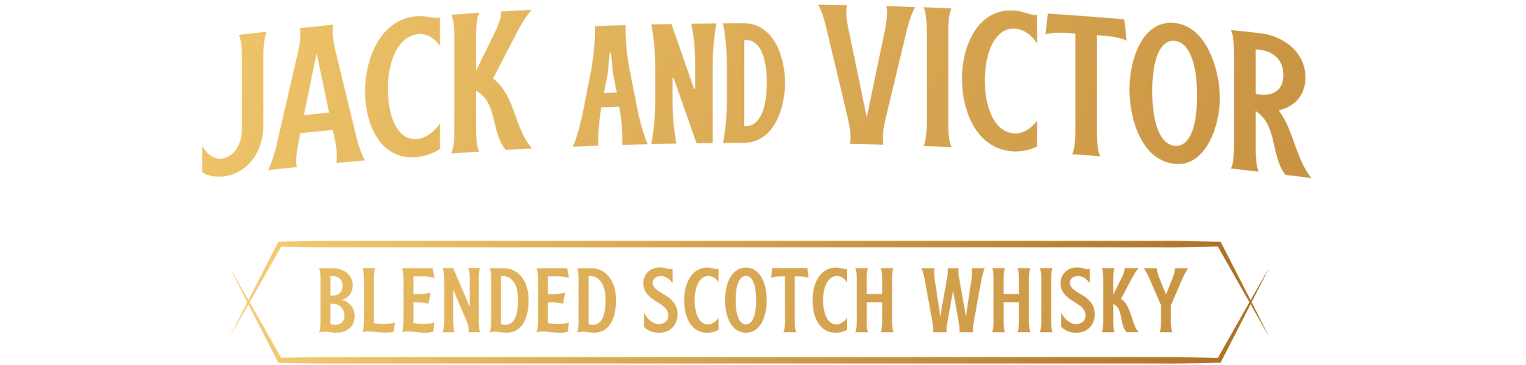 Jack and Victor Blended Scotch Whisky Logotype